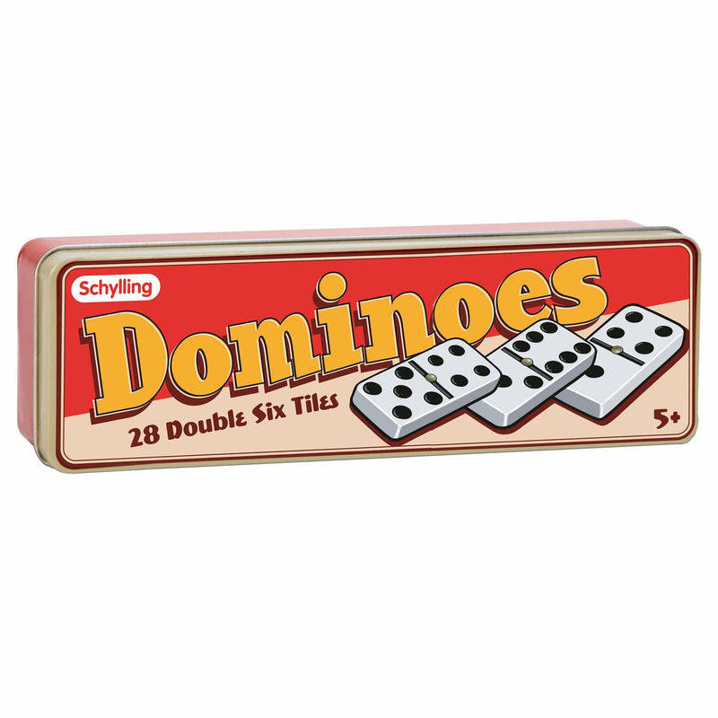 Double Six Dominoes Tin by Schylling Toys Schylling   