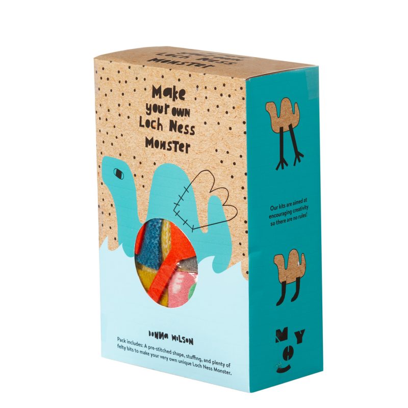 Make Your Own Loch Ness Monster Kit by Donna Wilson Toys Donna Wilson