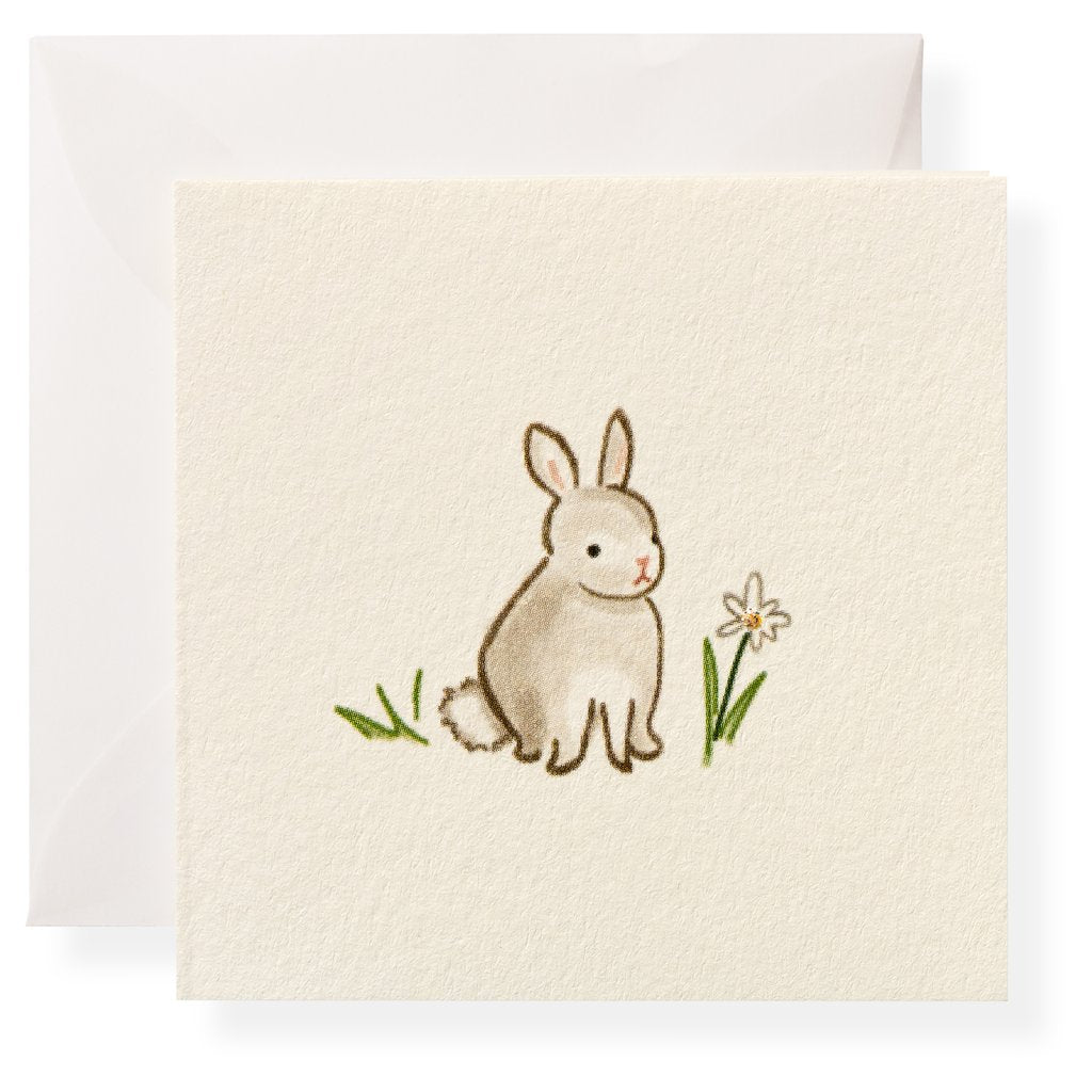 Bunny Enclosure Card by Karen Adams Designs Paper Goods + Party Supplies Karen Adams Designs