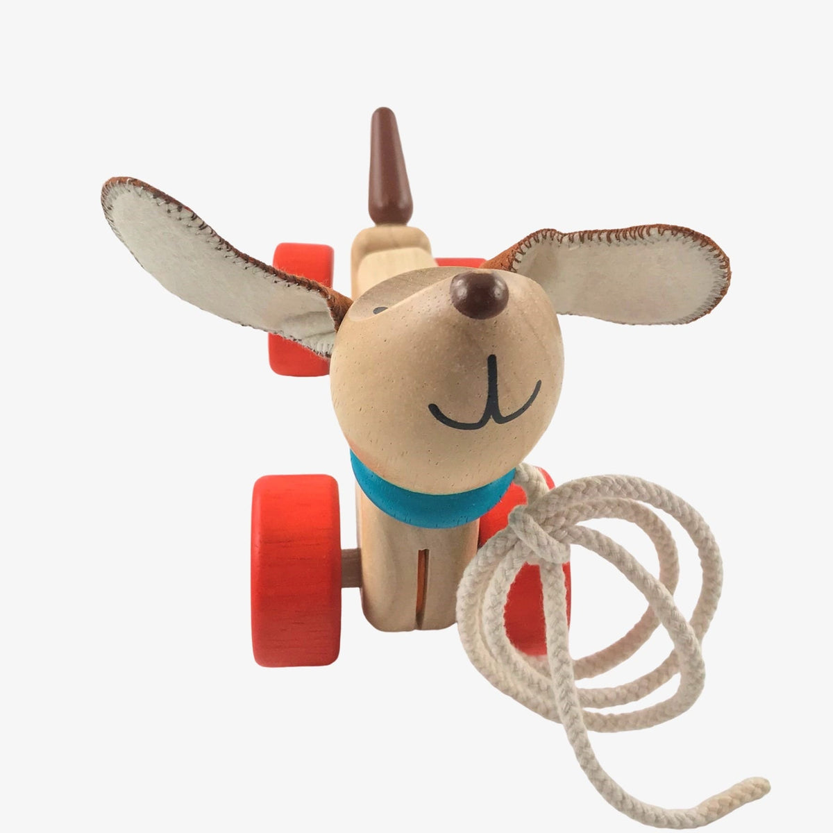 Happy Puppy Pull Toy by Plan Toys Toys Plan Toys