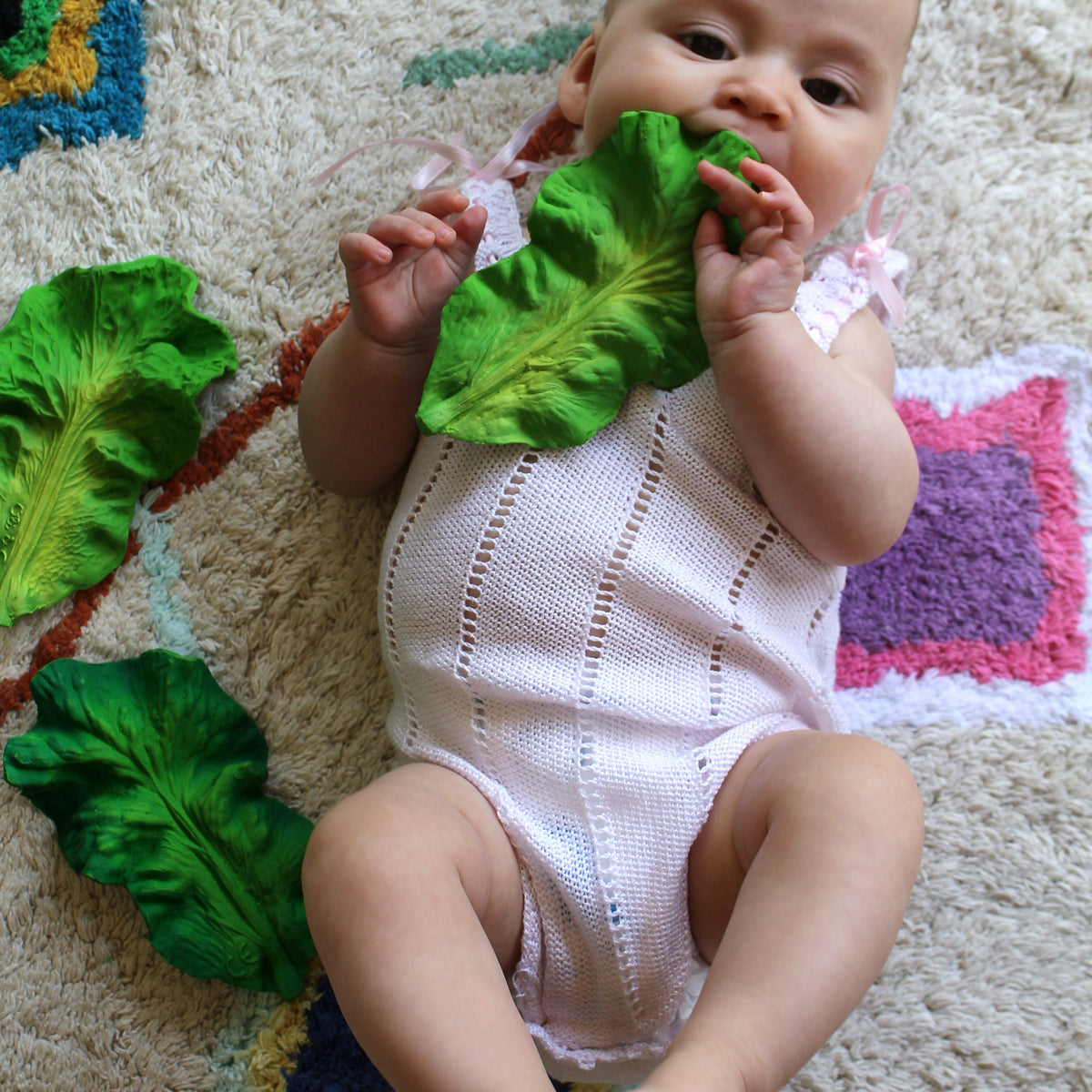 Kendall the Kale Teether by Oli & Carol Toys Oli & Carol