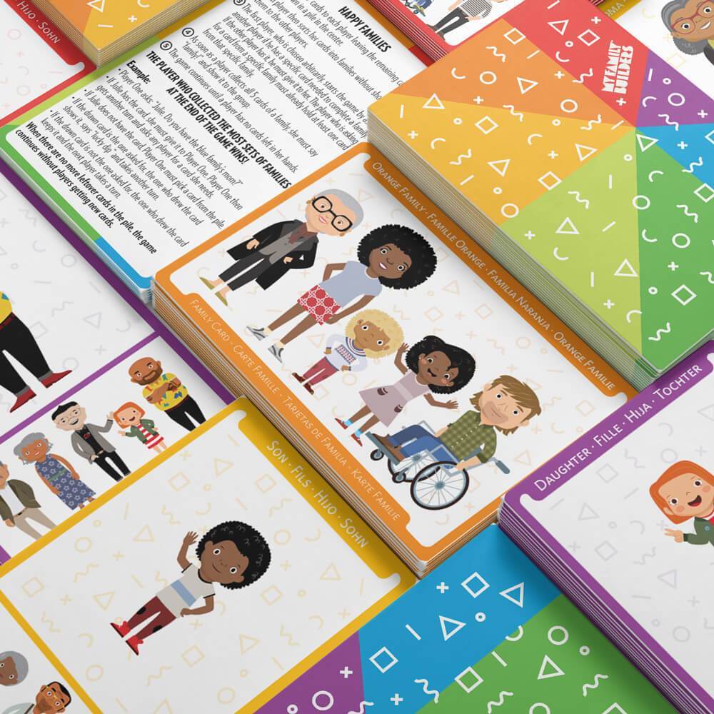 The New Happy Family Game Toys My Family Builders