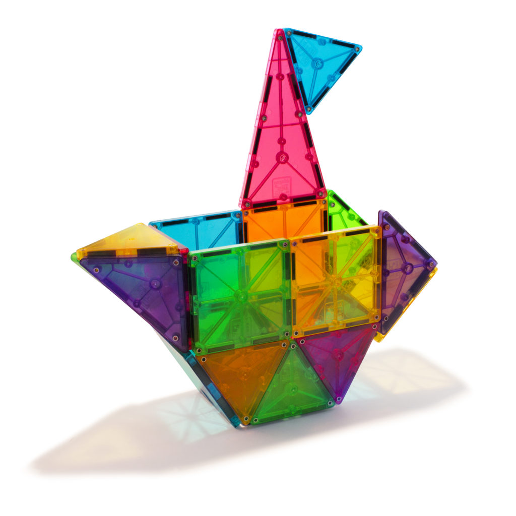 Clear Colors 32 Piece Set by Magna-Tiles Toys Magna-Tiles
