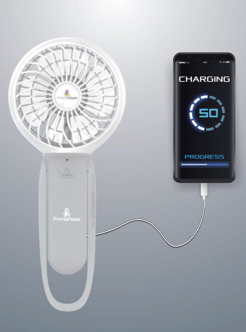 3 in 1 Rechargeable Turbo Fan - Green by Primo Passi Gear Primo Passi