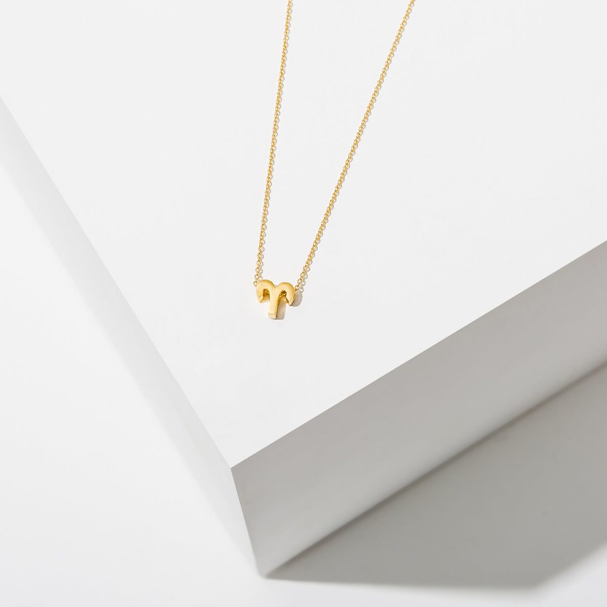 Zodiac Necklace - 24K Gold Plated by Larissa Loden Accessories Larissa Loden Aries