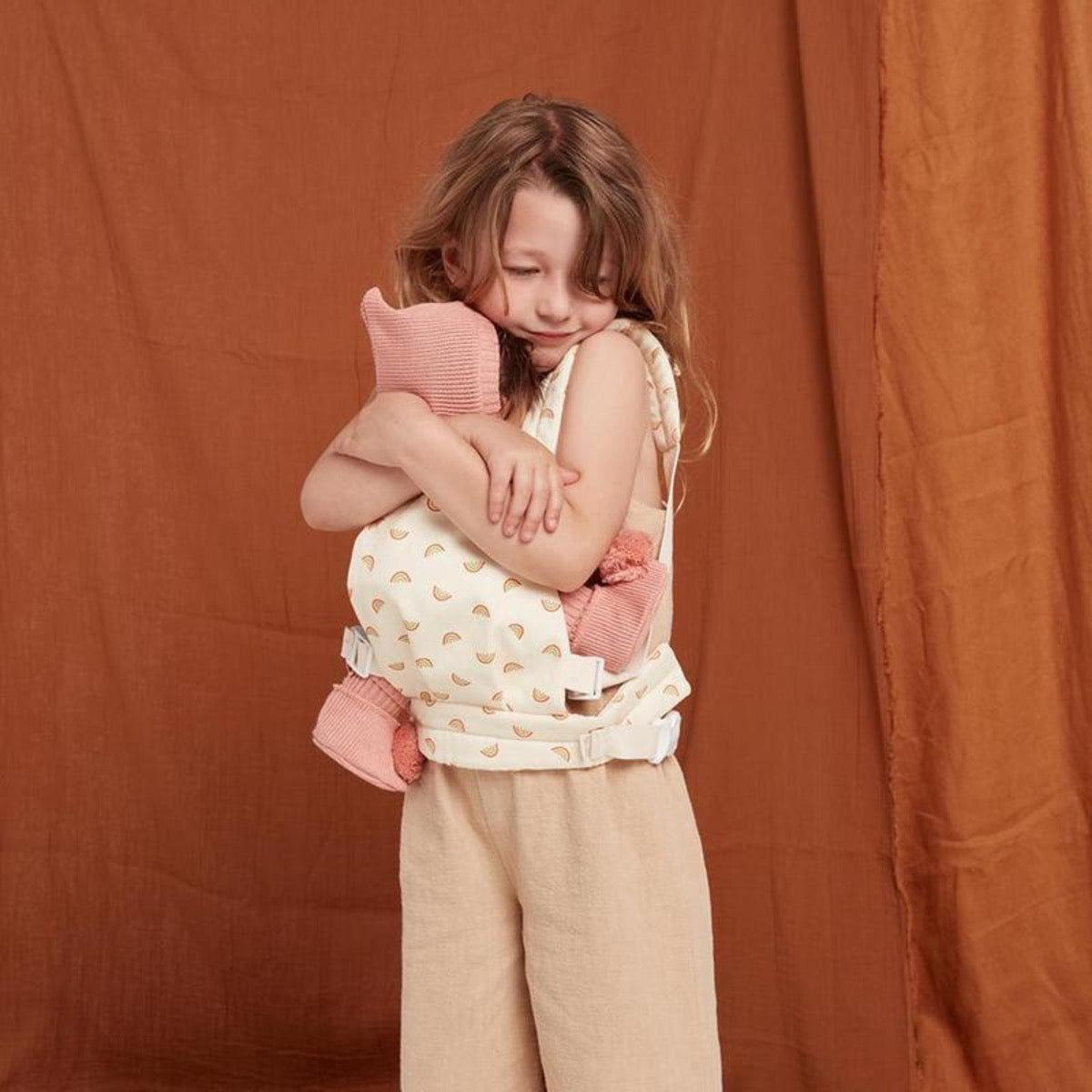 Dinkum Doll Rainbow Carrier by Olli Ella Toys Olli Ella