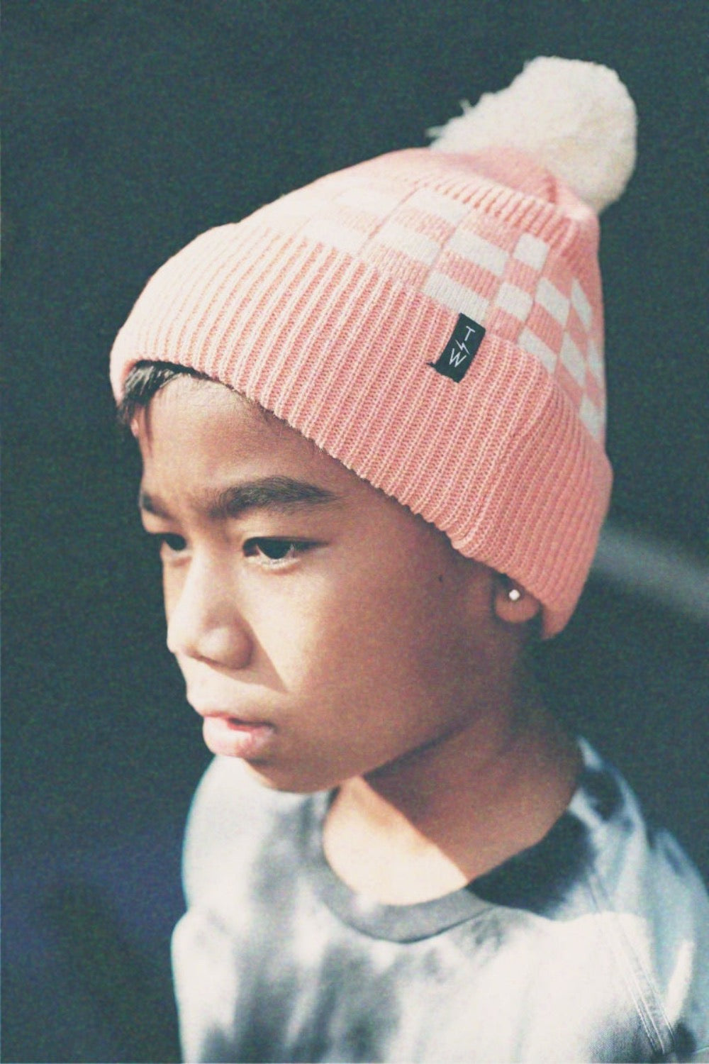Be Excellent Beanie - Grapefruit by Tiny Whales Accessories Tiny Whales
