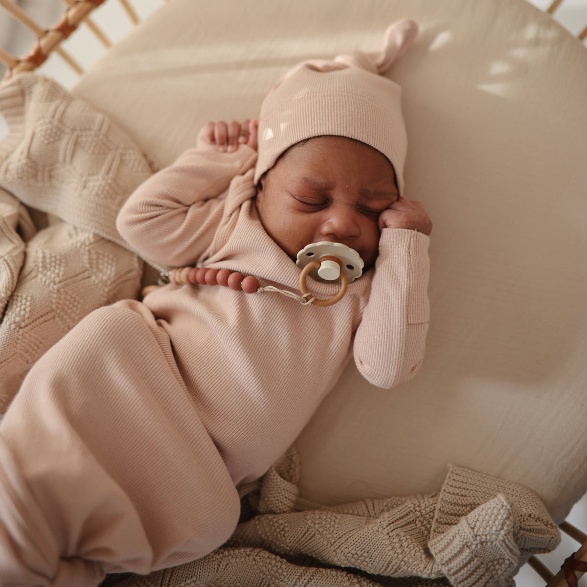 Extra Soft Muslin Crib Sheet - Fog by Mushie & Co Bedding Mushie & Co