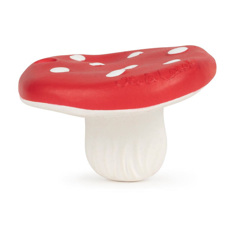 Spotty the Mushroom Mini Teether by Oli & Carol