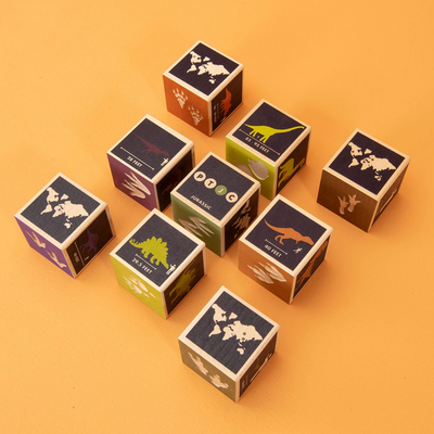 Dinosaur Wooden Blocks by Uncle Goose Toys Uncle Goose   