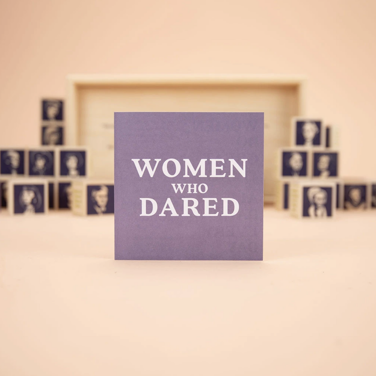 Women Who Dared Wooden Blocks by Uncle Goose Toys Uncle Goose