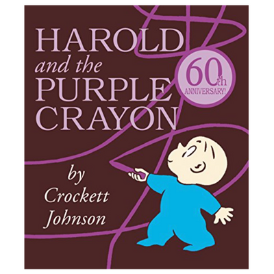 Harold & the Purple Crayon - Board Book Books Harper Collins   