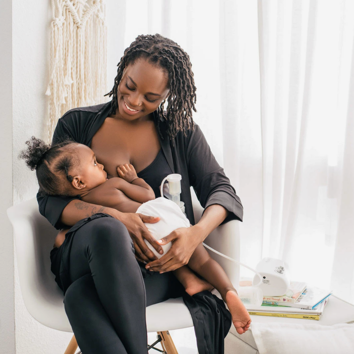 Sublime Hands Free Nursing & Pumping Bra - Black by Kindred Bravely Nursing + Feeding Kindred Bravely