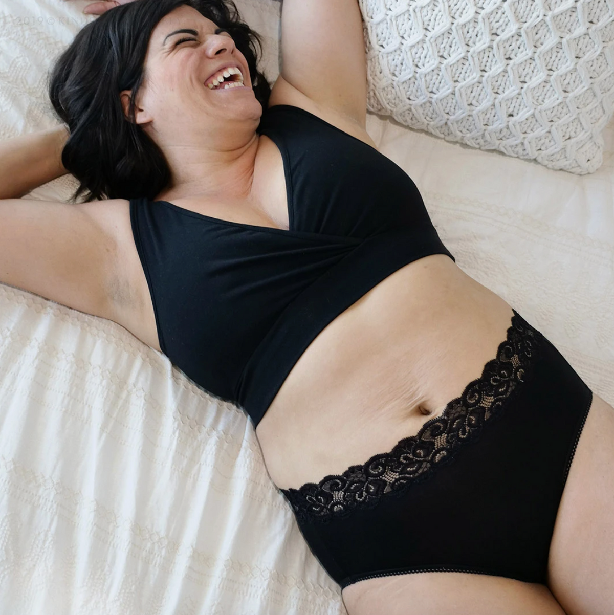 High-Waisted Postpartum Recovery Panties (5 Pack) - Assorted Neutrals by Kindred Bravely Apparel Kindred Bravely