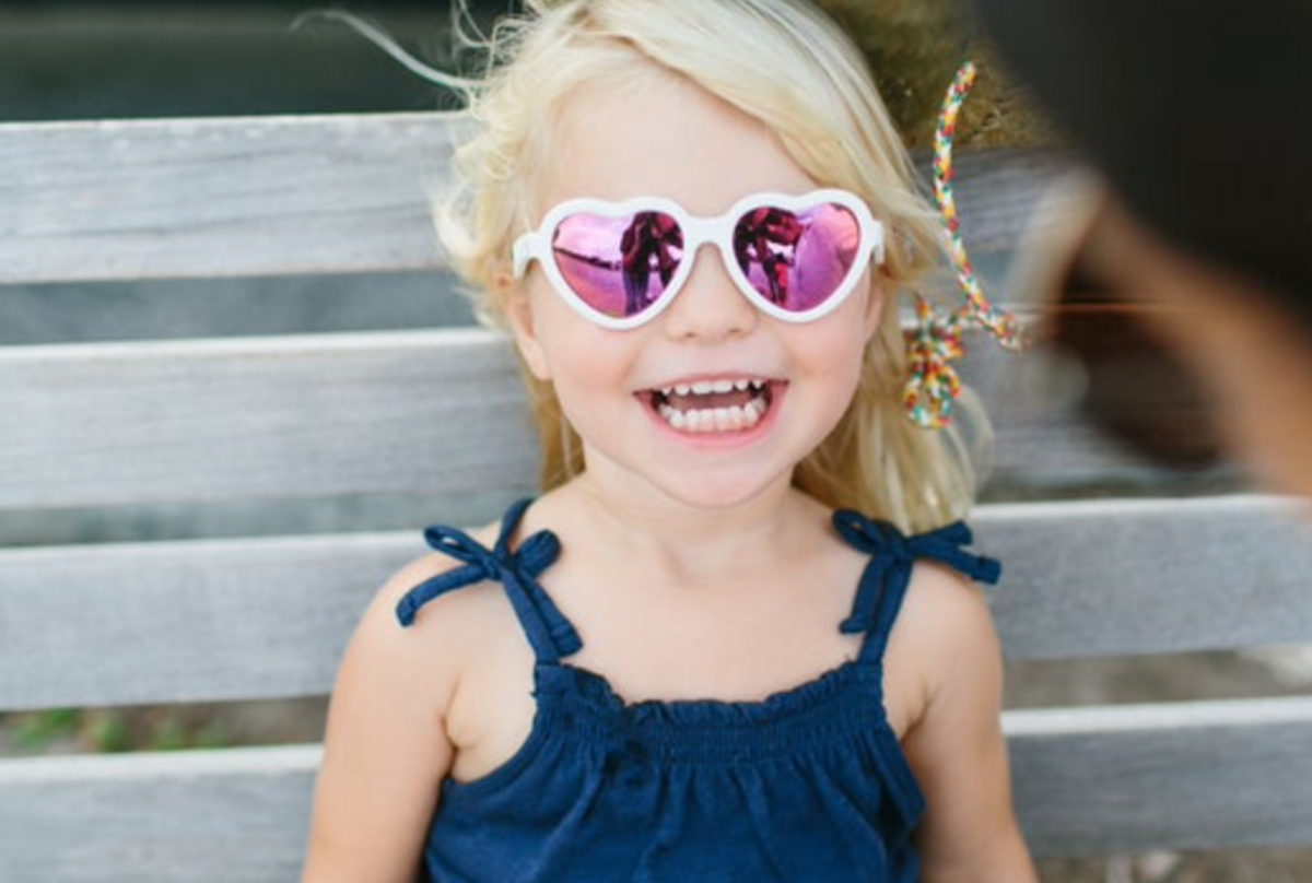 Hearts Polarized Sunglasses - The Sweetheart by Babiators Accessories Babiators