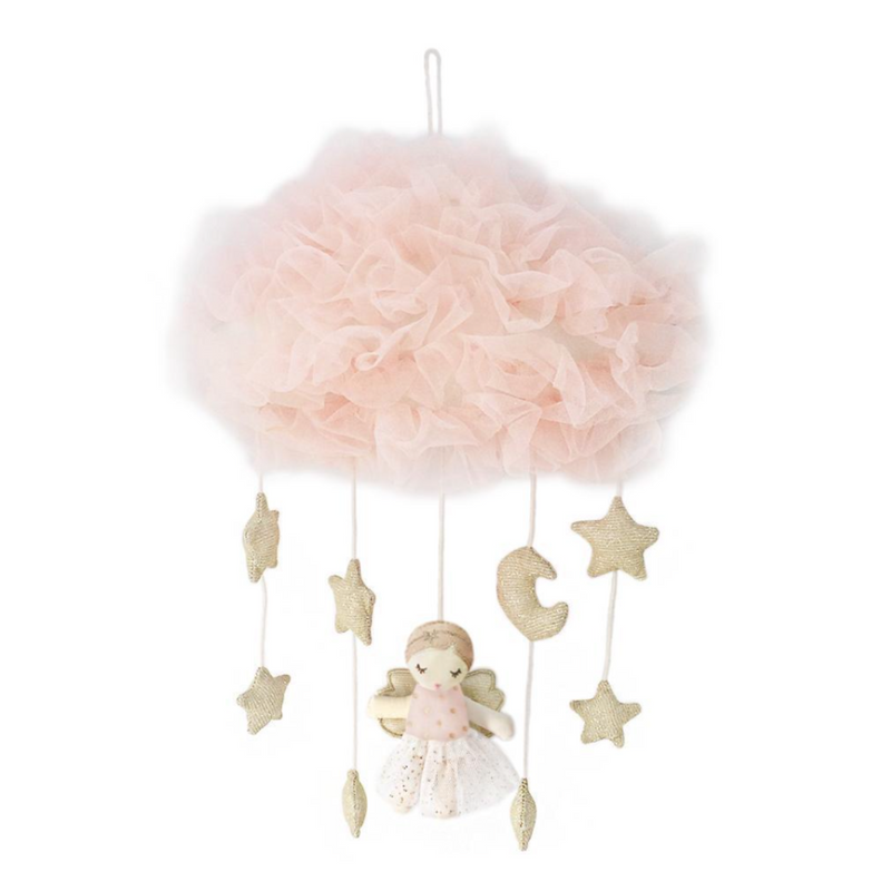 Pink Angel Celestial Mobile by Mon Ami Decor Mon Ami   