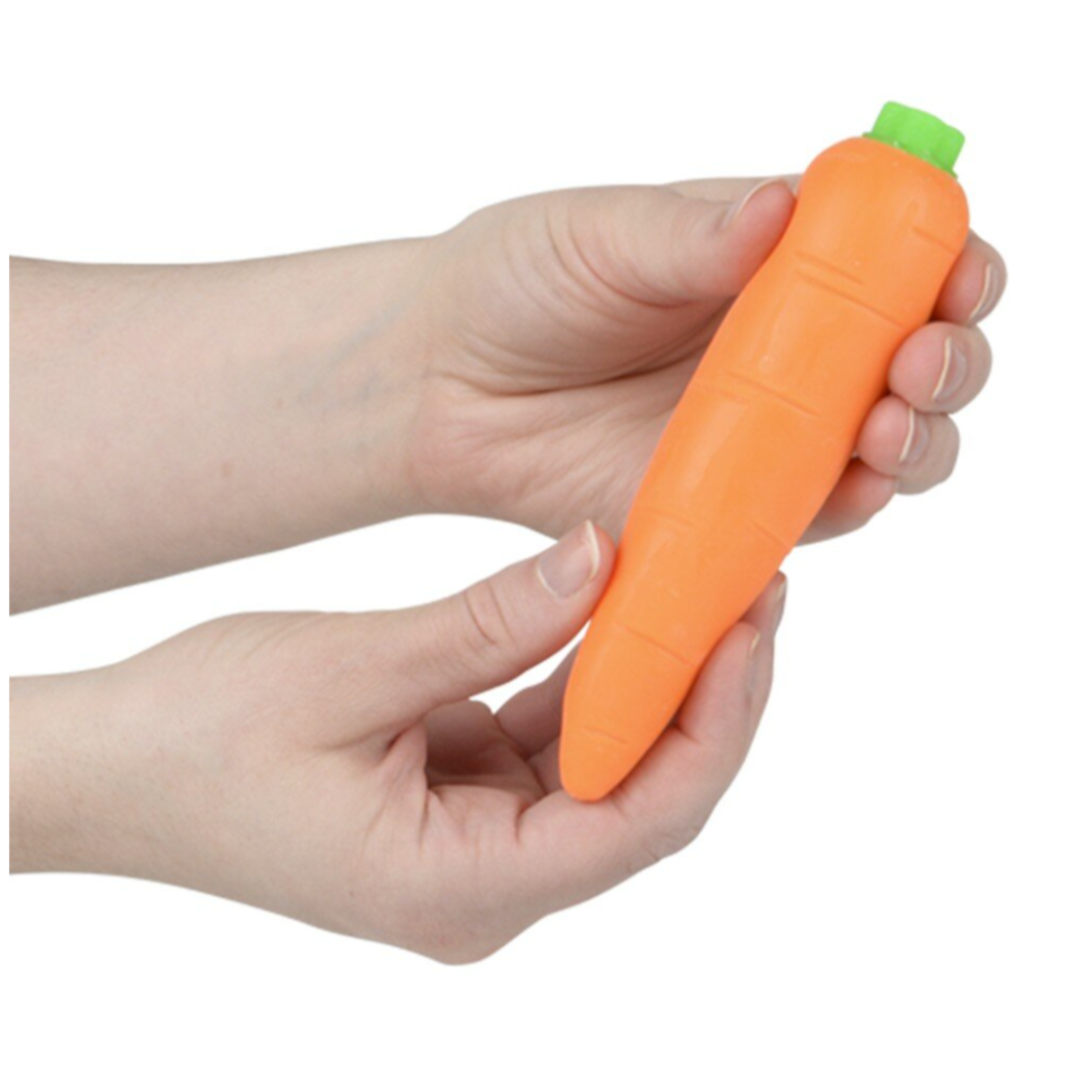 Stretch and Squeeze Carrot - 5.5 Inch by The Toy Network Toys The Toy Network