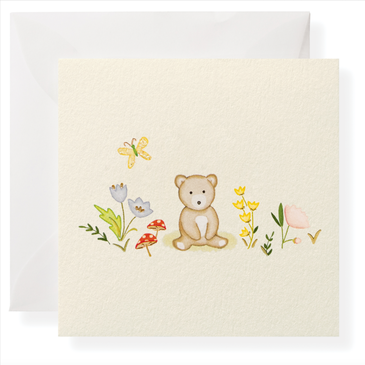 Bear Enclosure Card by Karen Adams Designs Paper Goods + Party Supplies Karen Adams Designs