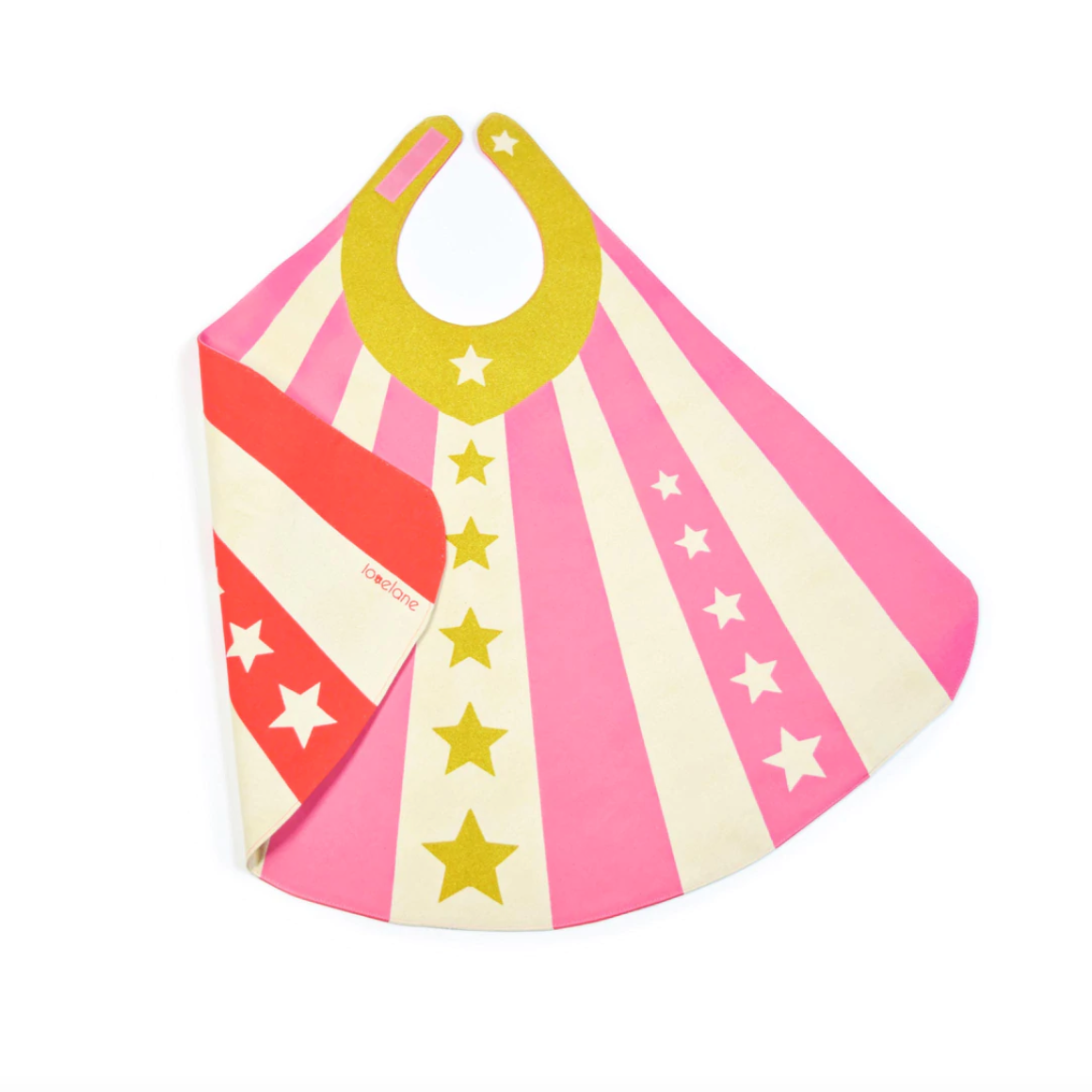 Pink Cape and Hat Hero Set by Lovelane Designs Accessories Lovelane Designs
