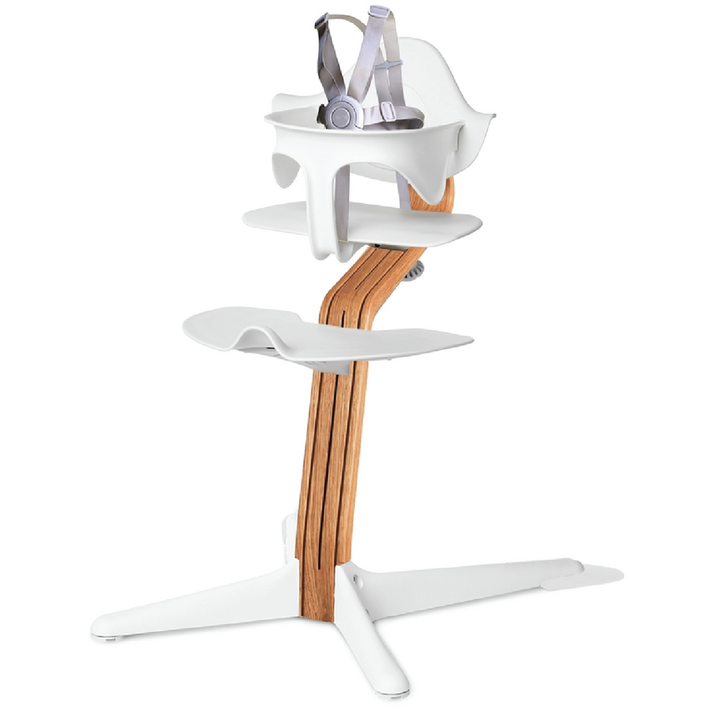 Highchair - Natural Oak by Nomi Furniture Evomove White  