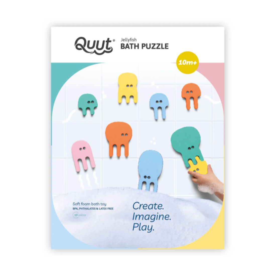 Bath Puzzle - Jellyfish by Quut Toys Toys Quut Toys