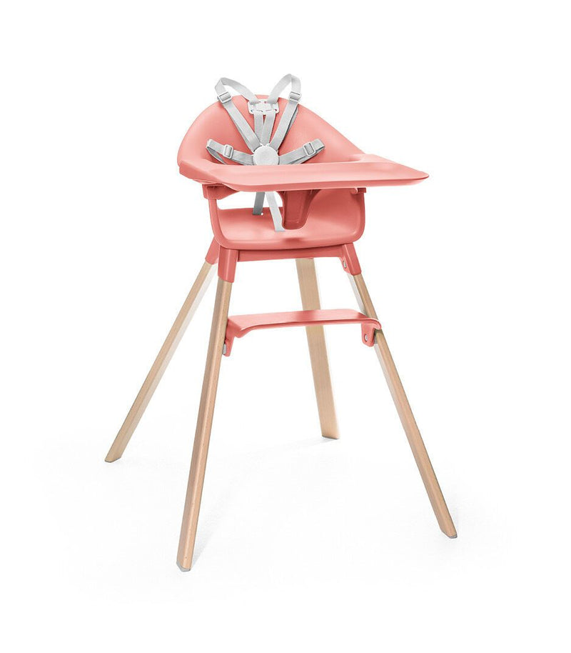 Clikk High Chair by Stokke Furniture Stokke Sunny Coral  