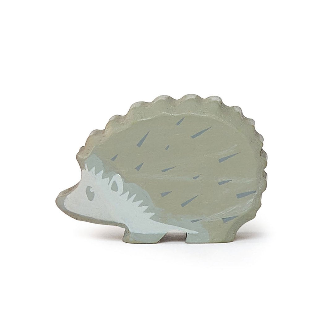 Small Wooden Figurine Toys Tender Leaf Toys Hedgehog