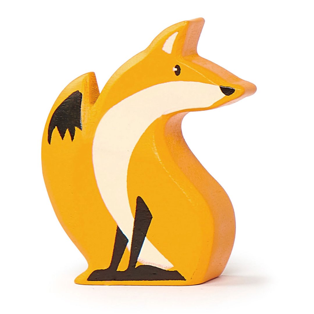 Small Wooden Figurine Toys Tender Leaf Toys Fox