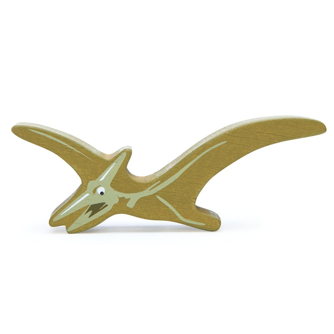 Small Wooden Figurine Toys Tender Leaf Toys Pterodactyl