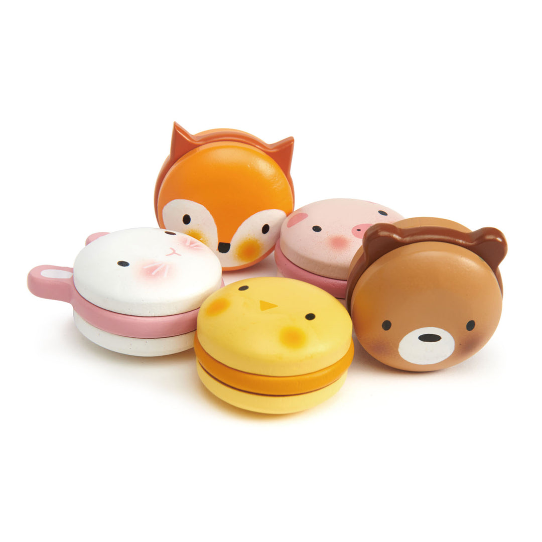 Wooden Animal Macarons by Tender Leaf Toys Toys Tender Leaf Toys
