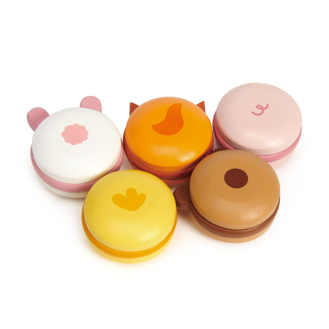 Wooden Animal Macarons by Tender Leaf Toys Toys Tender Leaf Toys