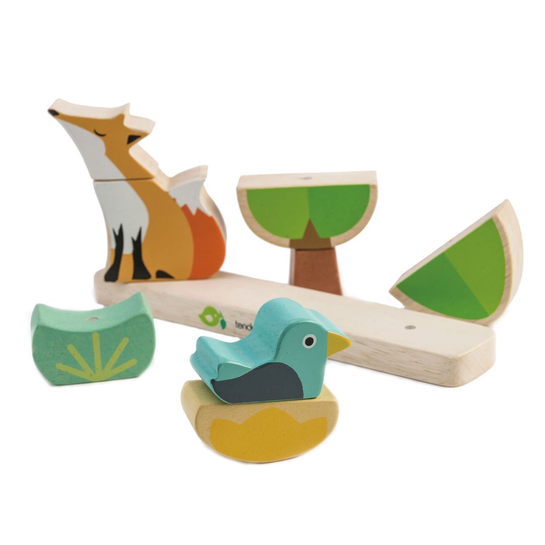 Foxy Stacker Wooden Magnetic Toy by Tender Leaf Toys Toys Tender Leaf Toys