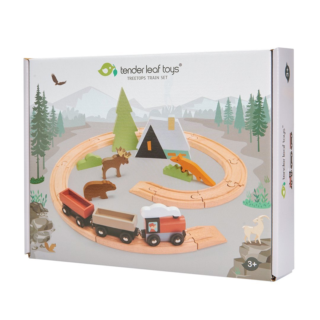 Treetops Train Set by Tender Leaf Toys Toys Tender Leaf Toys