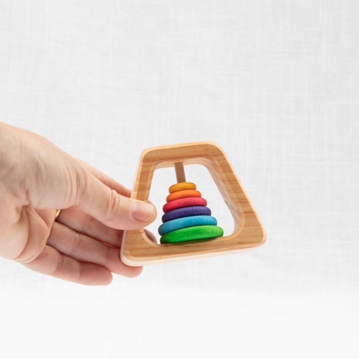 Rattle Pyramide by Grimm's Toys Grimm's