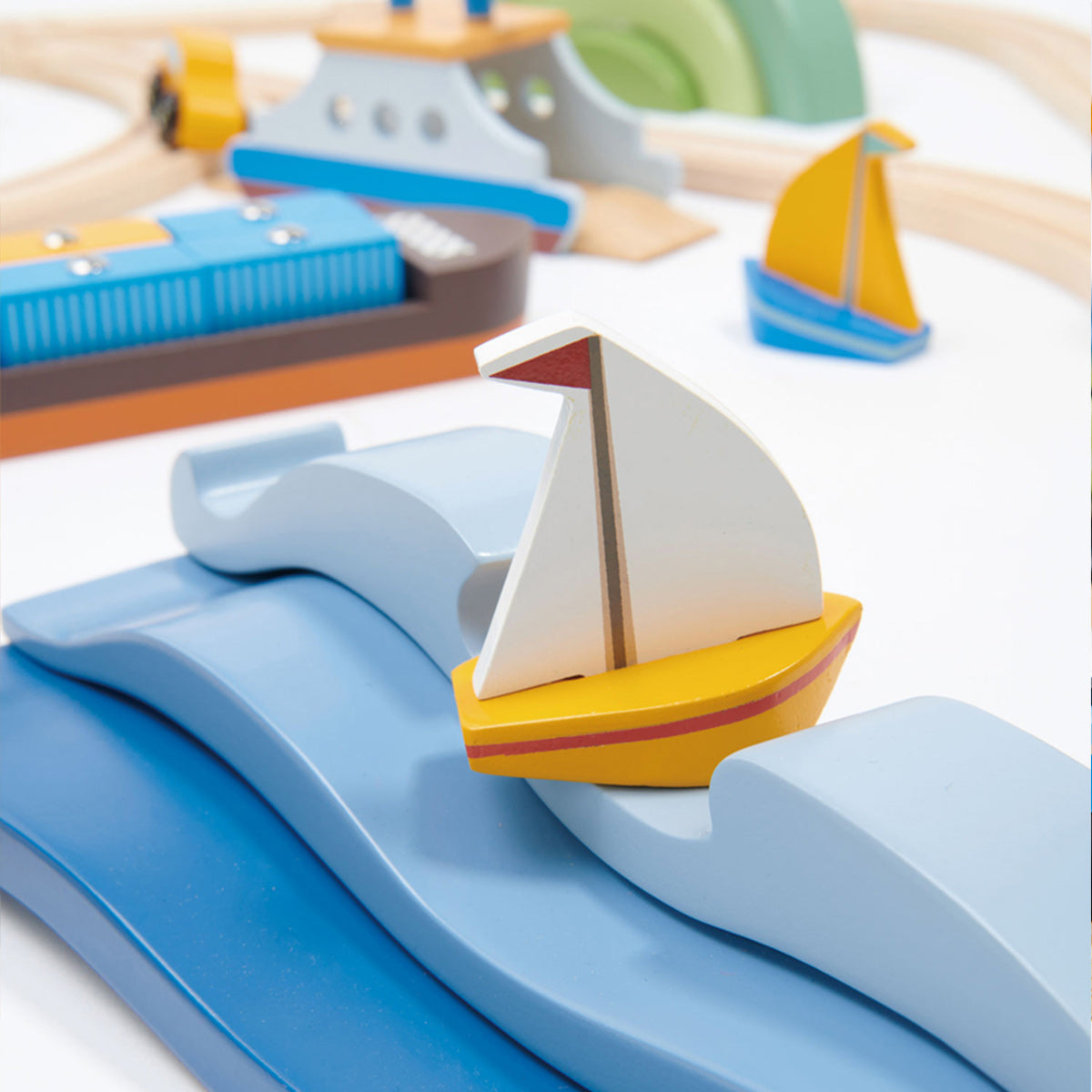 Mountain View Train Set by Tender Leaf Toys Toys Tender Leaf Toys