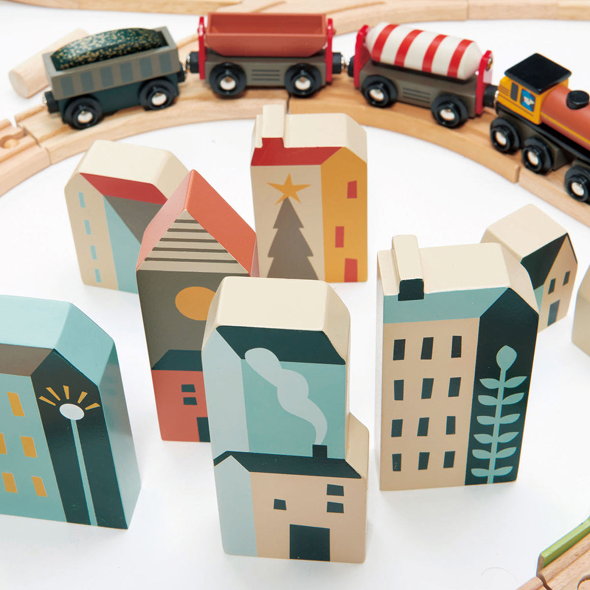 Mountain View Train Set by Tender Leaf Toys Toys Tender Leaf Toys