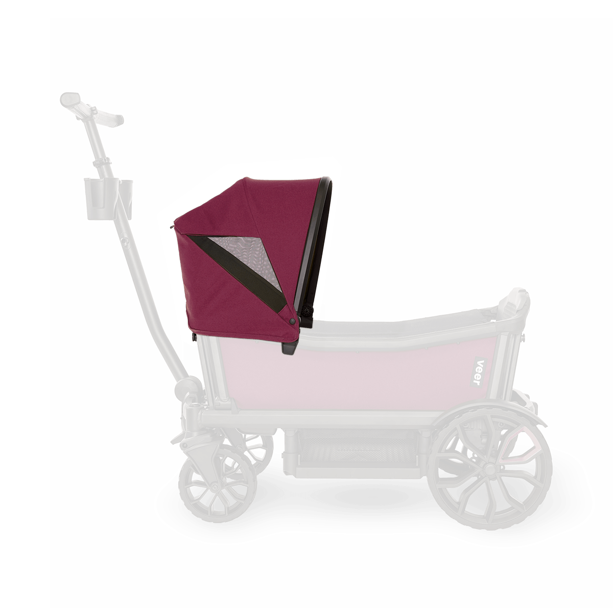 Custom Retractable Canopy by Veer Gear Veer Gear Pink Agate