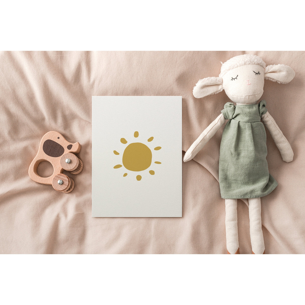 Sunshine Wall Art Print by Made for Maise Decor Made for Maise