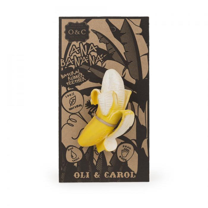 Ana Banana Fruit Teether by Oli & Carol Toys Oli & Carol