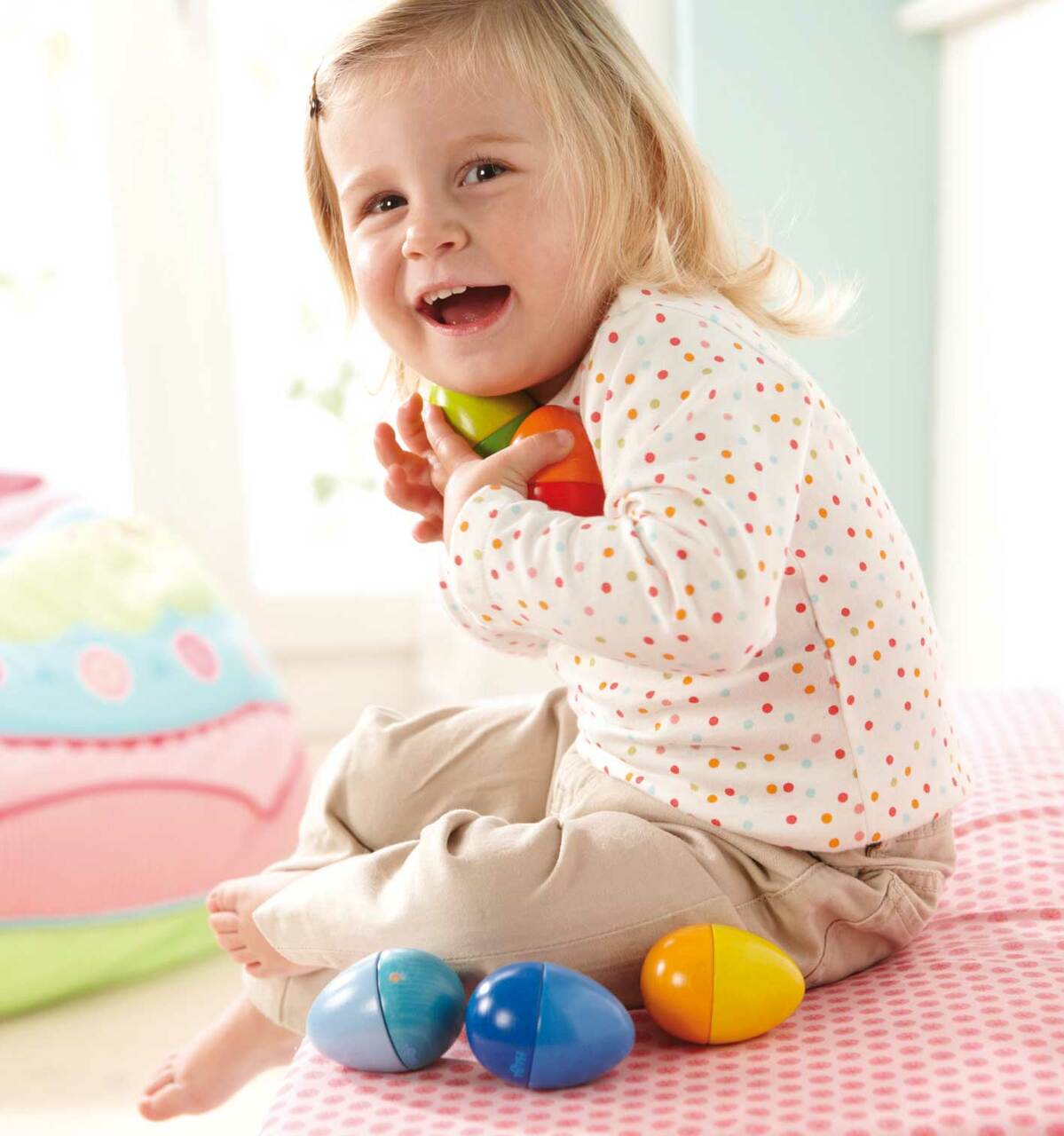 Wooden Musical Eggs - Set of 5 by Haba Toys Haba