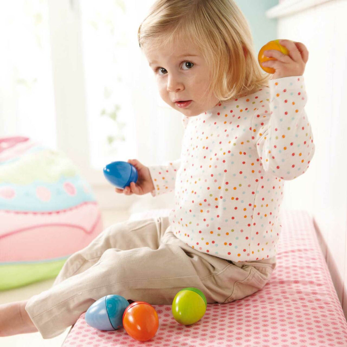 Wooden Musical Eggs - Set of 5 by Haba Toys Haba