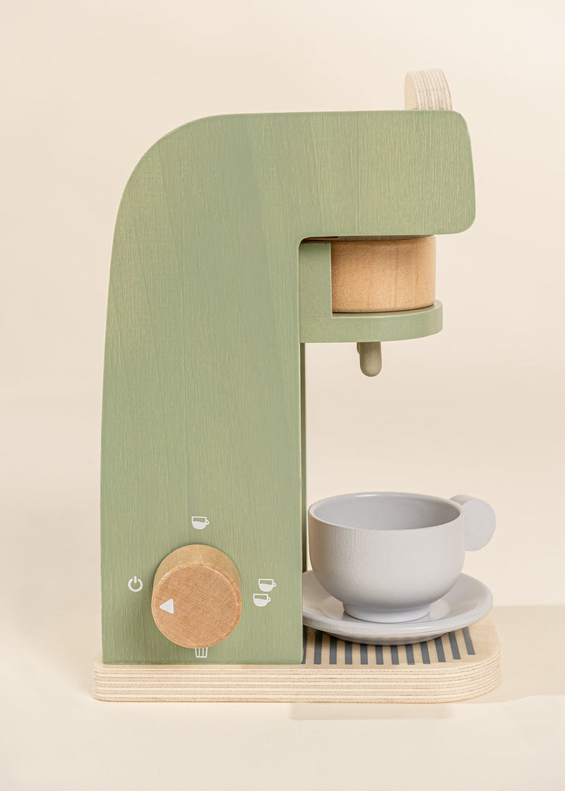 Wooden Coffee Maker Set - Seafoam & Tera by Coco Village Toys Coco Village   