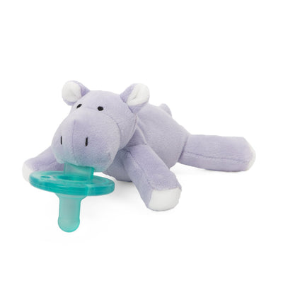 Wubbanub Animal Pacifier - Baby Hippo Infant Care Wubbanub   