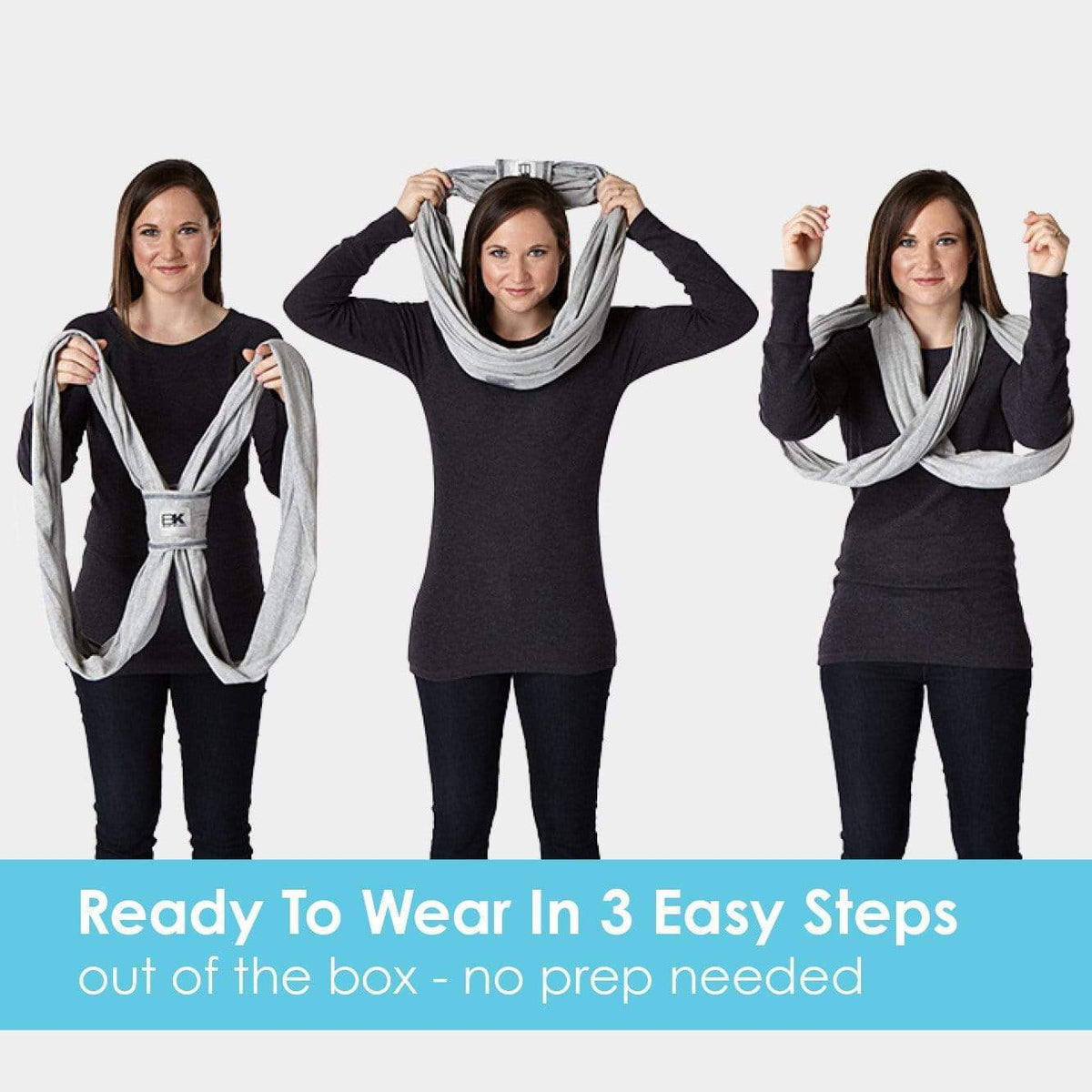 Baby K'Tan Baby Carrier - Original Cotton Gear Baby K'Tan