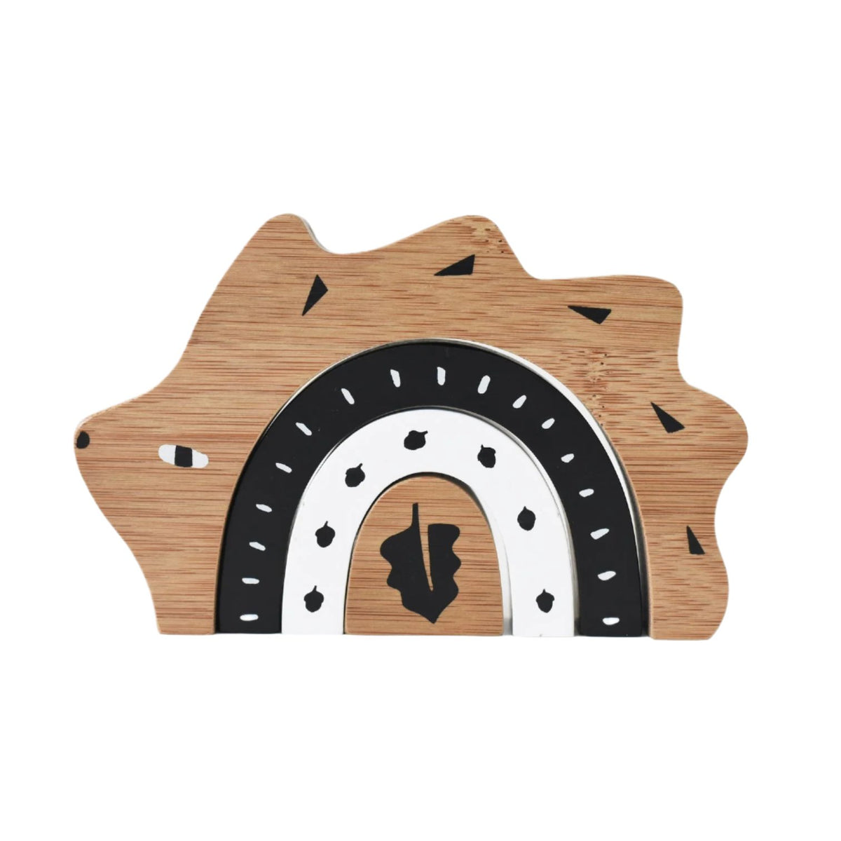 Bamboo Nesting Hedgehog by Wee Gallery Toys Wee Gallery