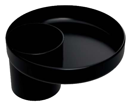 Travel Tray for Cup Holders Gear Travel Tray Black