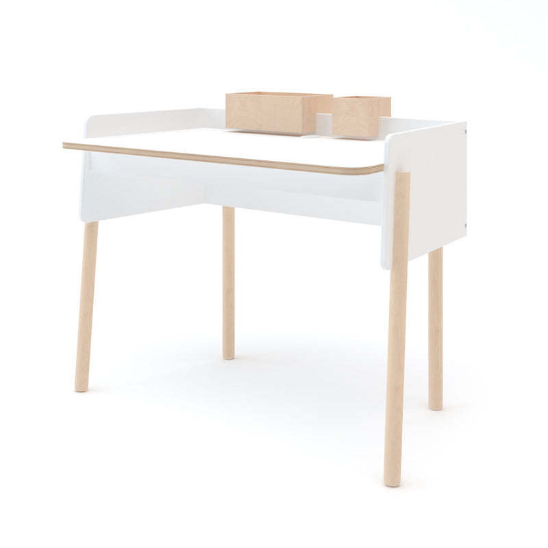 Brooklyn Desk - Birch / White by Oeuf Furniture Oeuf   