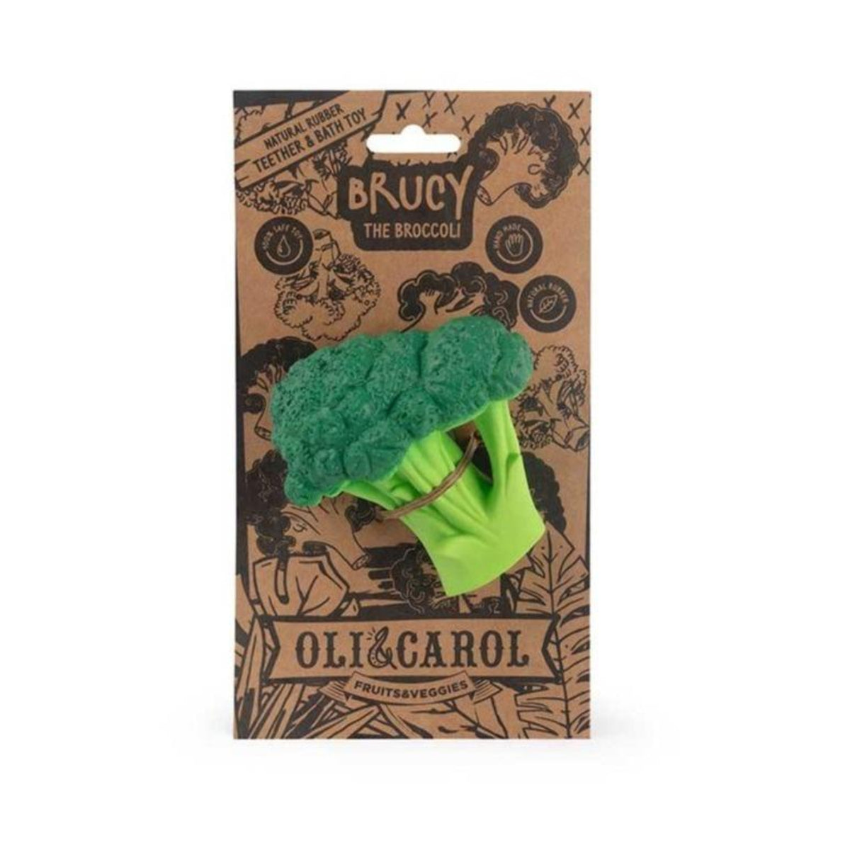 Brucy the Broccoli Teether by Oli & Carol Toys Oli & Carol