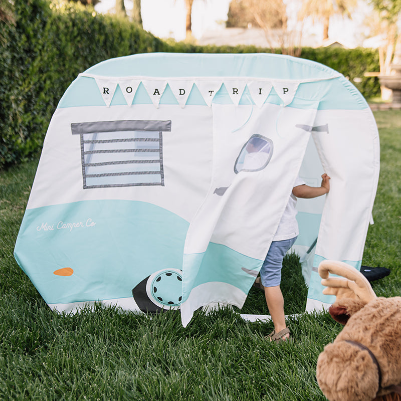 Blue Roadtrip Camper Playhome by Wonder & Wise Toys Wonder & Wise