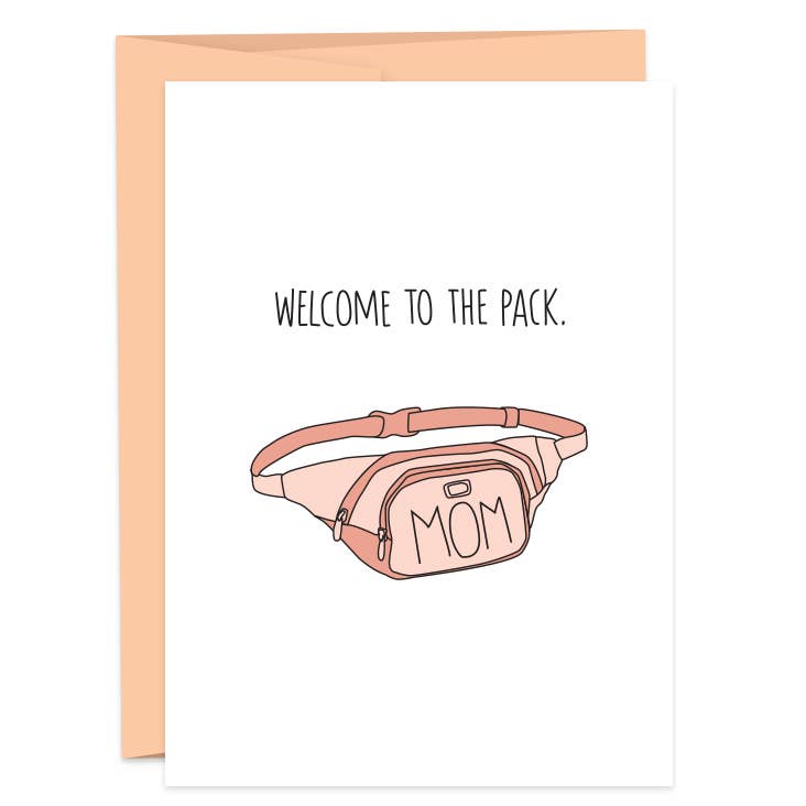 Welcome to the Pack Card by Humdrum Paper Paper Goods + Party Supplies Humdrum Paper